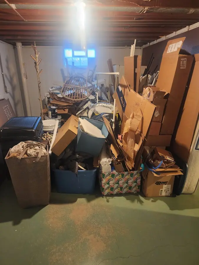 Roll-off dumpster container at job site for Construction Dumpster Rental in Canal Fulton